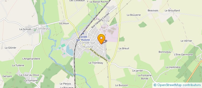 localisation de l'entreprise MONSIEUR STEPHANE FREDERIC à COUR-MAUGIS SUR HUISNE
