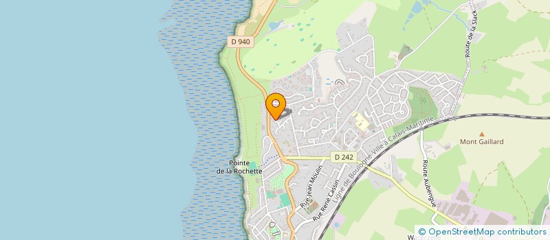 localisation de l'entreprise MONSIEUR STEPHANE FRETE  WIMEREUX