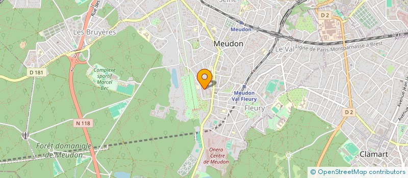 localisation de l'entreprise MONSIEUR STEPHANE FREYERMUTH à MEUDON