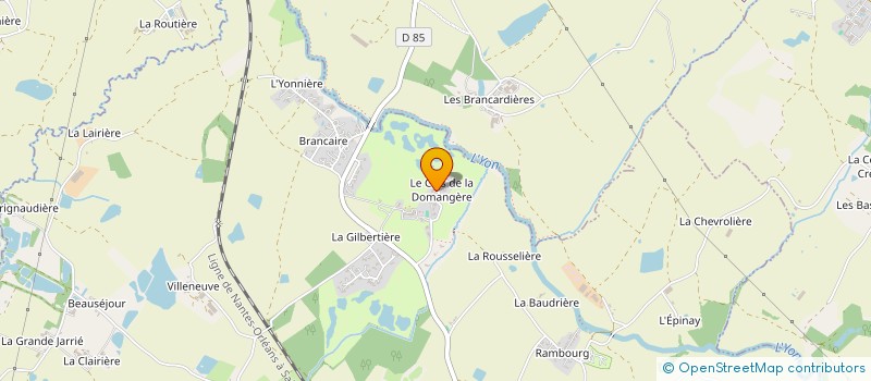 localisation de l'entreprise MONSIEUR STEPHANE FRIMAUDEAU  NESMY