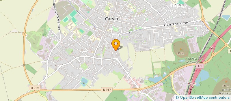 localisation de l'entreprise MONSIEUR STEPHANE FROISSART  CARVIN