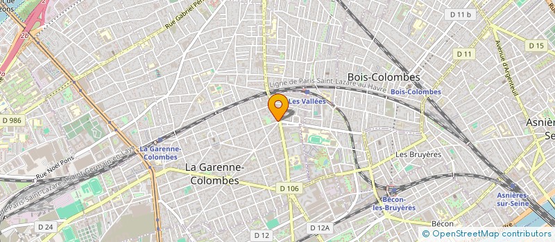 localisation de l'entreprise MONSIEUR STEPHANE FURLAN à LA GARENNE-COLOMBES