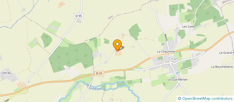 localisation de l'entreprise MONSIEUR STEPHANE FUZEAU  CIRAN