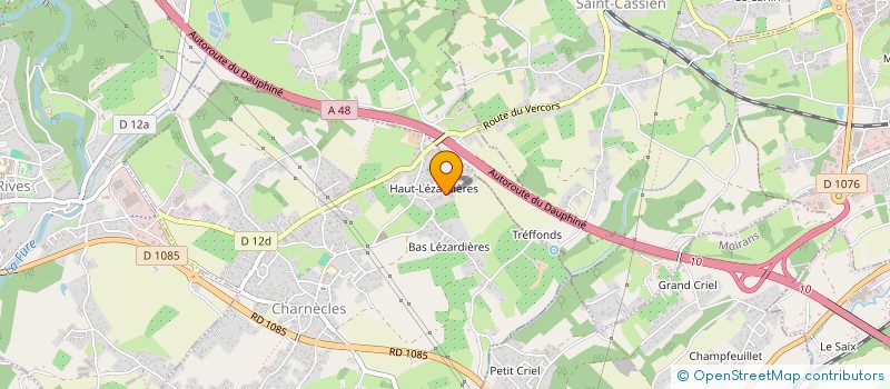 localisation de l'entreprise MONSIEUR STEPHANE GABERT  CHARNECLES