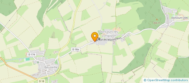 localisation de l'entreprise MONSIEUR STEPHANE GABRIELLI  DONCOURT-LES-LONGUYON