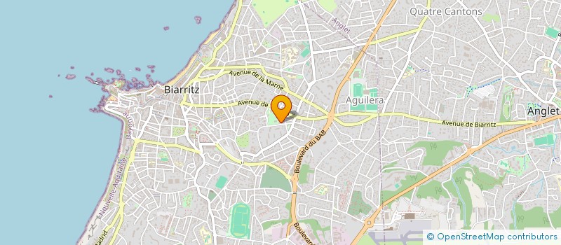 localisation de l'entreprise MONSIEUR STEPHANE GADAUD à BIARRITZ