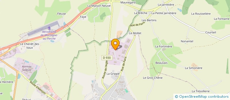 localisation de l'entreprise MONSIEUR STEPHANE GADEYNE à SAINT-HILAIRE-LE-CHATEL