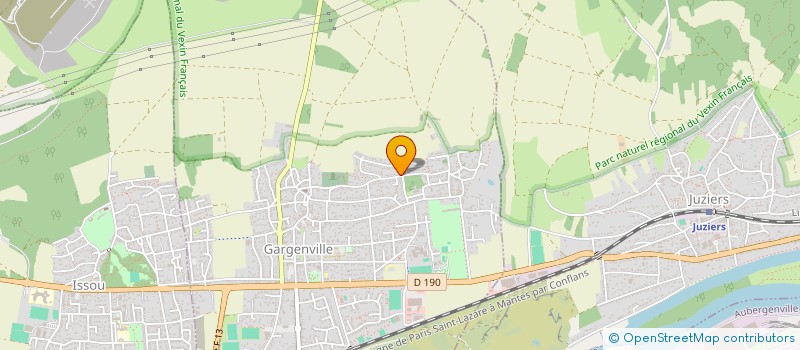 localisation de l'entreprise MONSIEUR STEPHANE GADOIS  GARGENVILLE