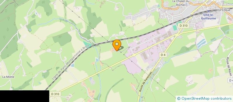 localisation de l'entreprise MONSIEUR STEPHANE GAGNEUX  SILLE LE GUILLAUME