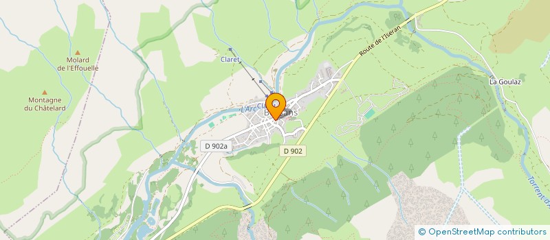 localisation de l'entreprise MONSIEUR STEPHANE GAGNIERE à VAL-CENIS