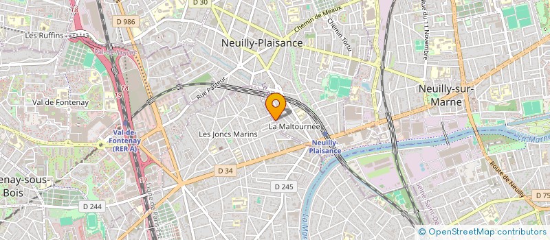 localisation de l'entreprise MONSIEUR STEPHANE GALA  NEUILLY-PLAISANCE