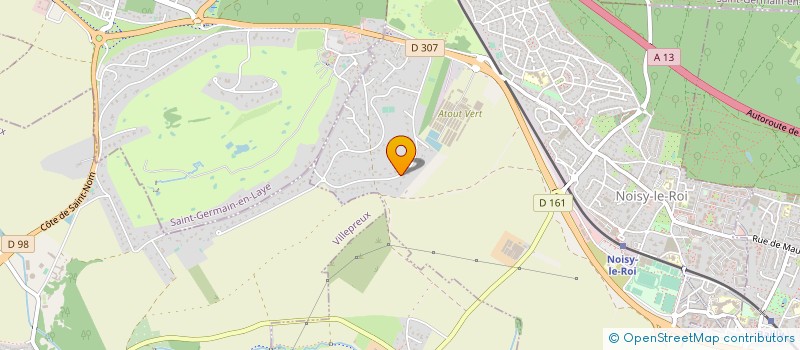 localisation de l'entreprise MONSIEUR STEPHANE GALLIER  NOISY-LE-ROI