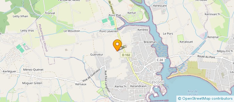 localisation de l'entreprise MONSIEUR STEPHANE GALLO  PLOBANNALEC-LESCONIL