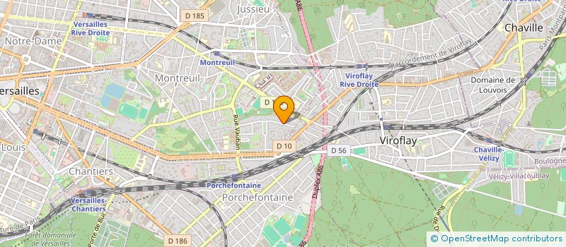 localisation de l'entreprise MONSIEUR STEPHANE GALMICHE à VERSAILLES