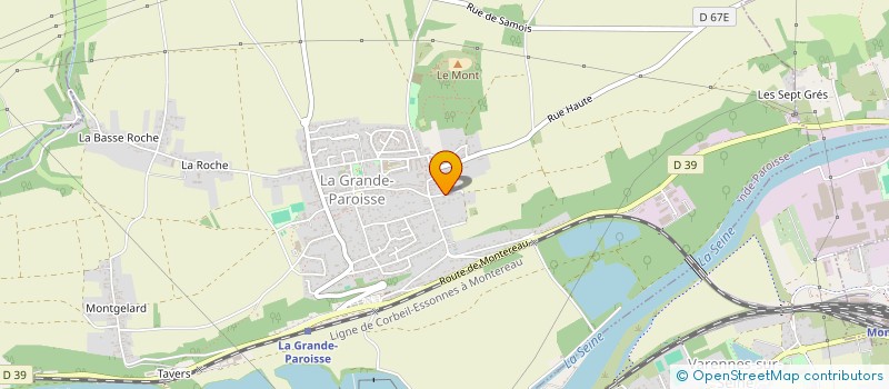 localisation de l'entreprise MONSIEUR STEPHANE GAMBRELLE  LA GRANDE-PAROISSE