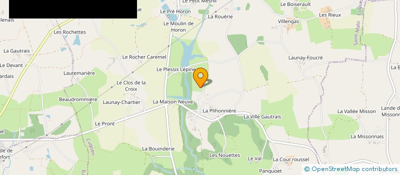 localisation de l'entreprise MONSIEUR STEPHANE GANCHE  CUGUEN