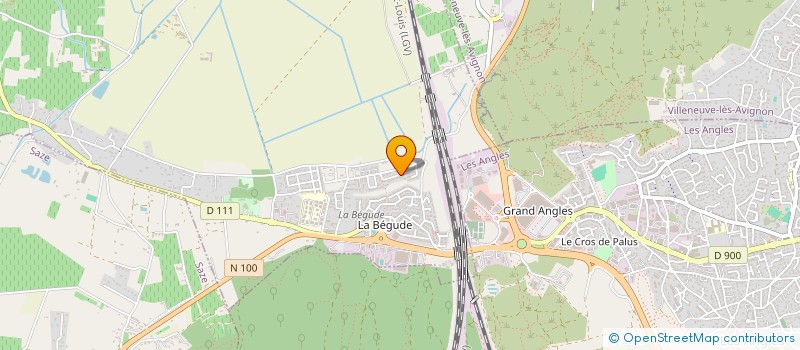 localisation de l'entreprise MONSIEUR STEPHANE GANDON à ROCHEFORT-DU-GARD