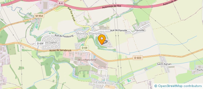 localisation de l'entreprise MONSIEUR STEPHANE GANDOSSI  OGY-MONTOY-FLANVILLE