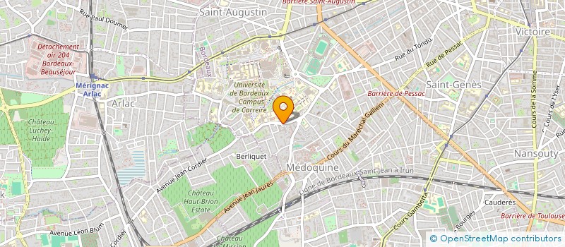 localisation de l'entreprise MONSIEUR STEPHANE GANDY  BORDEAUX