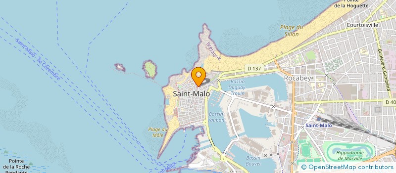 localisation de l'entreprise MONSIEUR STEPHANE GARBER  SAINT-MALO