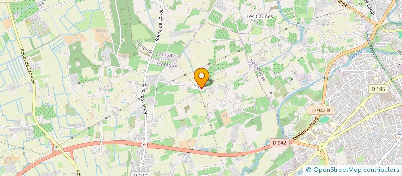 localisation de l'entreprise MONSIEUR STEPHANE GARCIA  MONTEUX