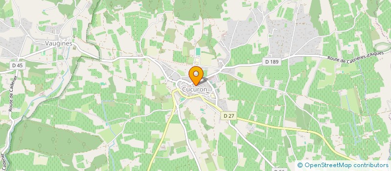 localisation de l'entreprise MONSIEUR STEPHANE GARCIA  CUCURON