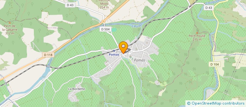 localisation de l'entreprise MONSIEUR STEPHANE GARCIA  MONTCLAR