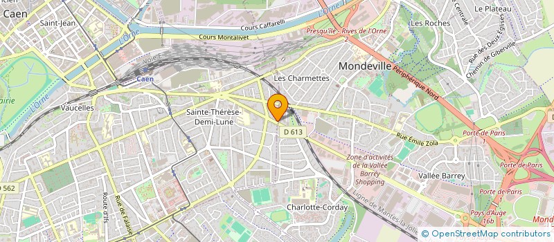 localisation de l'entreprise MONSIEUR STEPHANE GARCIA à CAEN