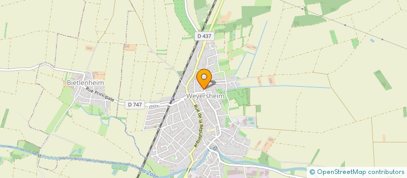 localisation de l'entreprise MONSIEUR STEPHANE GARDENQ  WEYERSHEIM