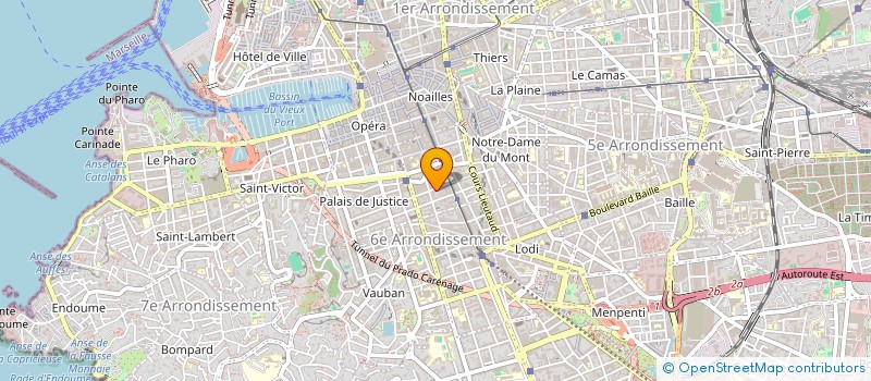 localisation de l'entreprise MONSIEUR STEPHANE GARIBOLDI  MARSEILLE