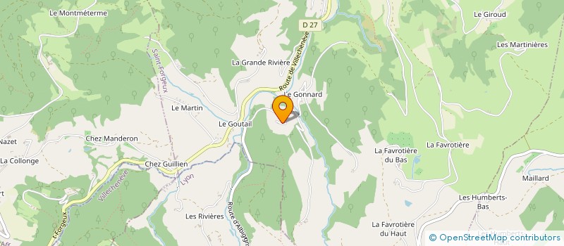 localisation de l'entreprise MONSIEUR STEPHANE GARNIER  SAINT-FORGEUX