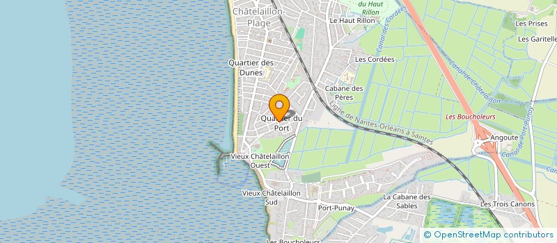 localisation de l'entreprise MONSIEUR STEPHANE GARNIER  CHATELAILLON-PLAGE