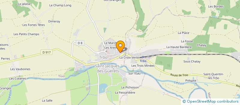 localisation de l'entreprise MONSIEUR STEPHANE GARNIER  TROO