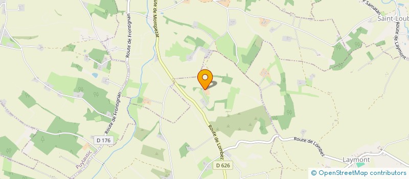 localisation de l'entreprise MONSIEUR STEPHANE GARRABOS  SAINT-LIZIER-DU-PLANTE