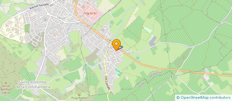 localisation de l'entreprise MONSIEUR STEPHANE GARRAND BASTIEN  VILLEMOLAQUE