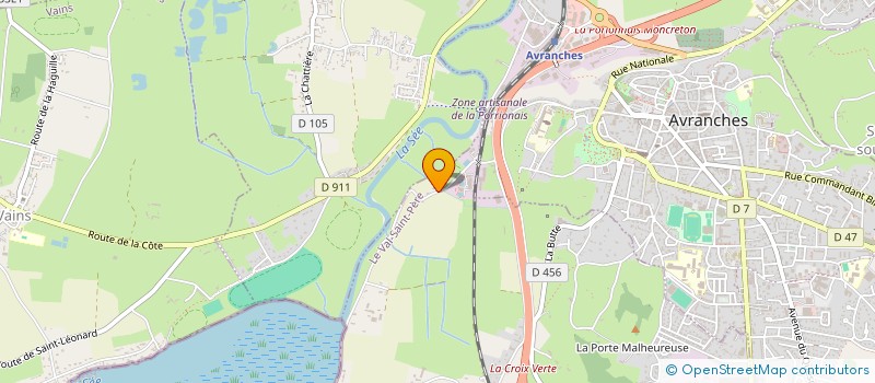 localisation de l'entreprise MONSIEUR STEPHANE GARSAULT  LE VAL-SAINT-PERE