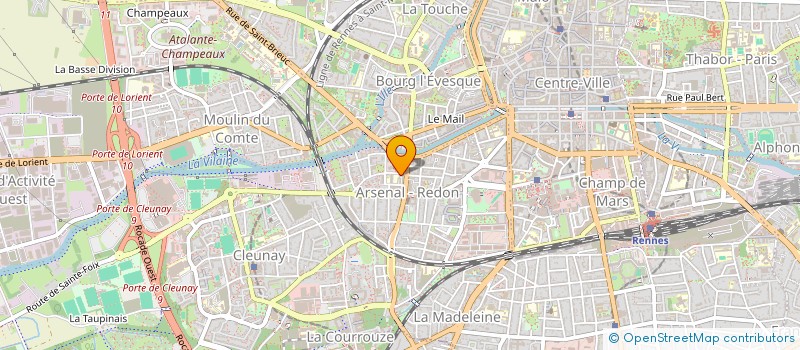 localisation de l'entreprise MONSIEUR STEPHANE GASPAIS  RENNES