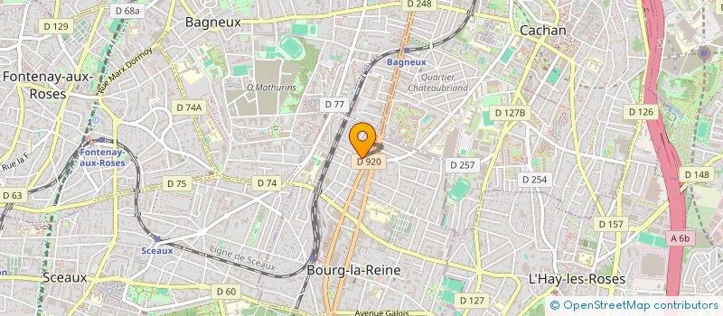 localisation de l'entreprise MONSIEUR STEPHANE GASSER à BOURG-LA-REINE