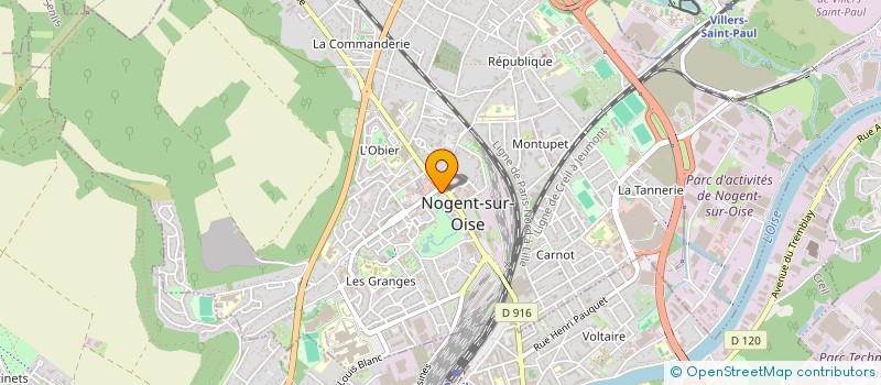 localisation de l'entreprise MONSIEUR STEPHANE GATAULT à NOGENT-SUR-OISE