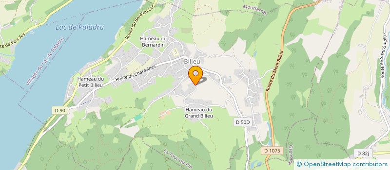 localisation de l'entreprise MONSIEUR STEPHANE GAULTIER  BILIEU