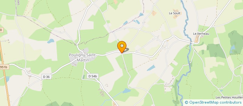 localisation de l'entreprise MONSIEUR STEPHANE GAUTHIER à POULIGNY-SAINT-MARTIN