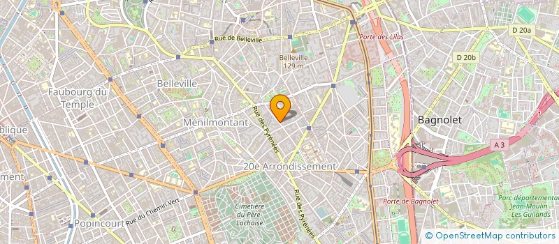 localisation de l'entreprise MONSIEUR STEPHANE GAUTIER  PARIS