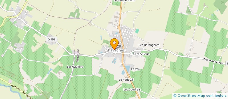 localisation de l'entreprise MONSIEUR STEPHANE GAUTIER  TERRANJOU