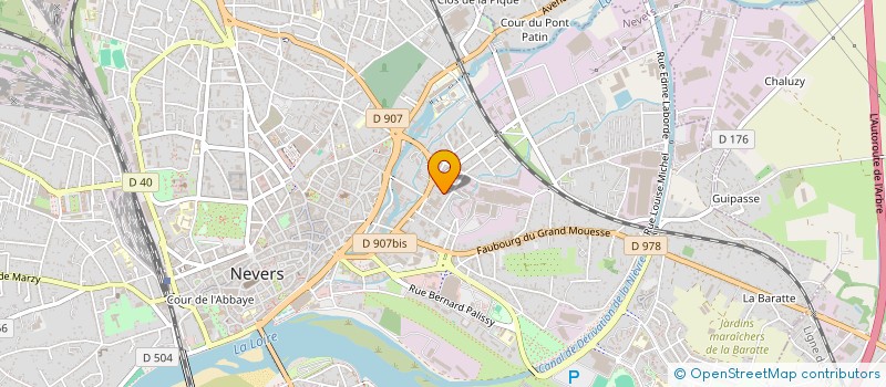 localisation de l'entreprise MONSIEUR STEPHANE GAUTIER à NEVERS