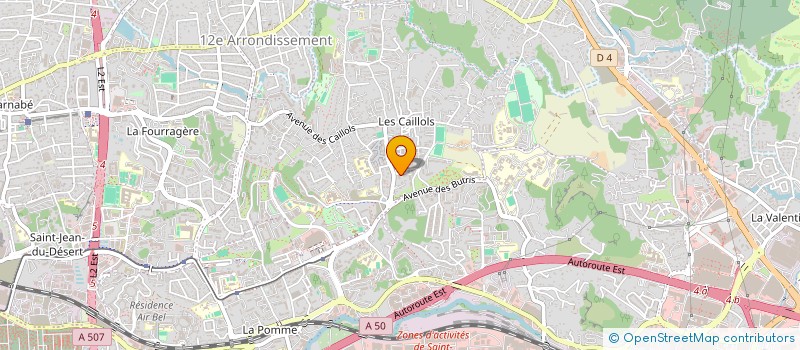 localisation de l'entreprise MONSIEUR STEPHANE GBALA à MARSEILLE