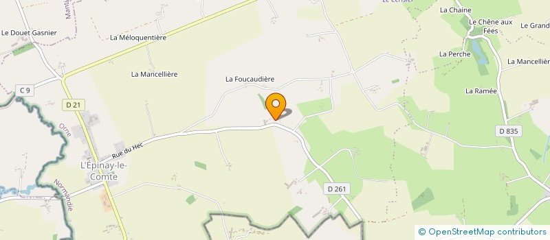 localisation de l'entreprise MONSIEUR STEPHANE GENDRON à PASSAIS VILLAGES