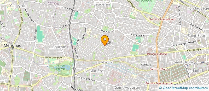 localisation de l'entreprise MONSIEUR STEPHANE GENESTE  BORDEAUX