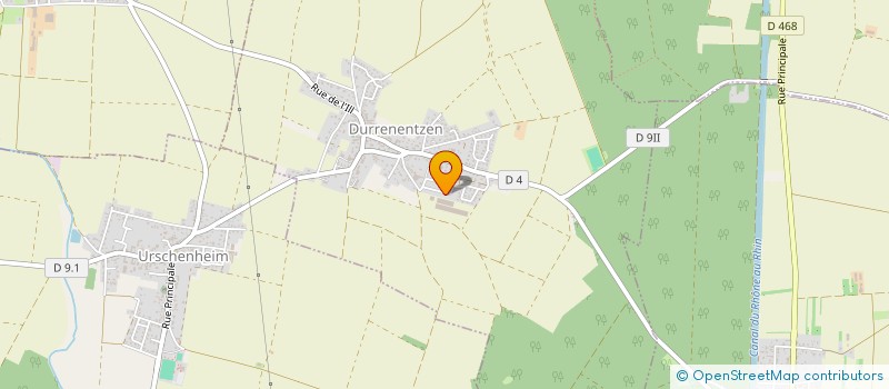 localisation de l'entreprise MONSIEUR STEPHANE GENETAY  DURRENENTZEN