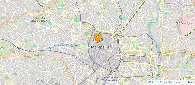 localisation de l'entreprise MONSIEUR STEPHANE GENTILLE à MONTPELLIER