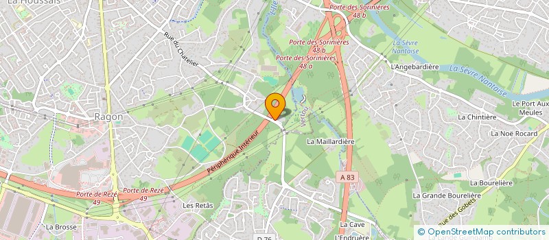 localisation de l'entreprise MONSIEUR STEPHANE GEOFFRIT  REZE